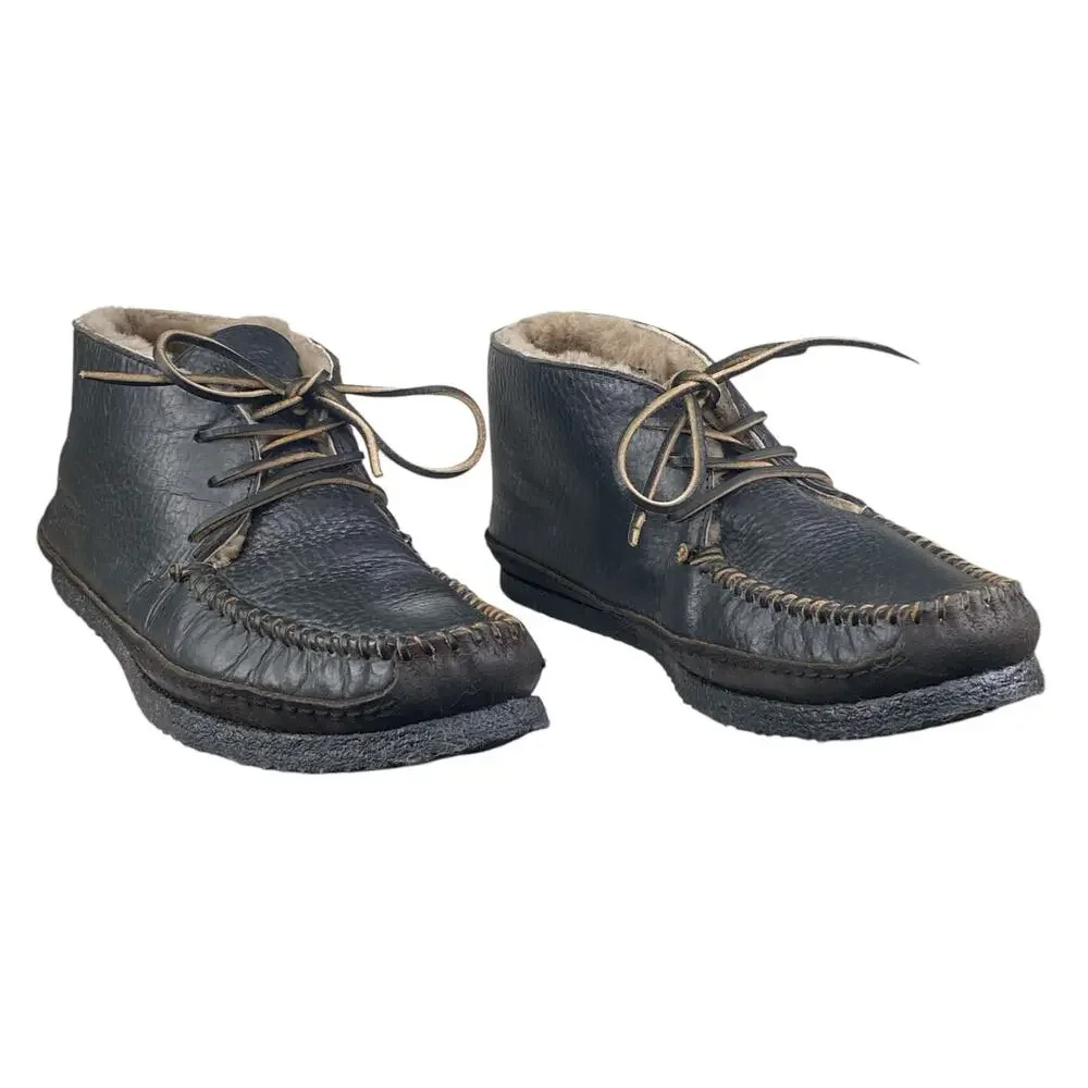 Frye Mens Porter Brown Leather Lined Chukka Boot Size US 10.5